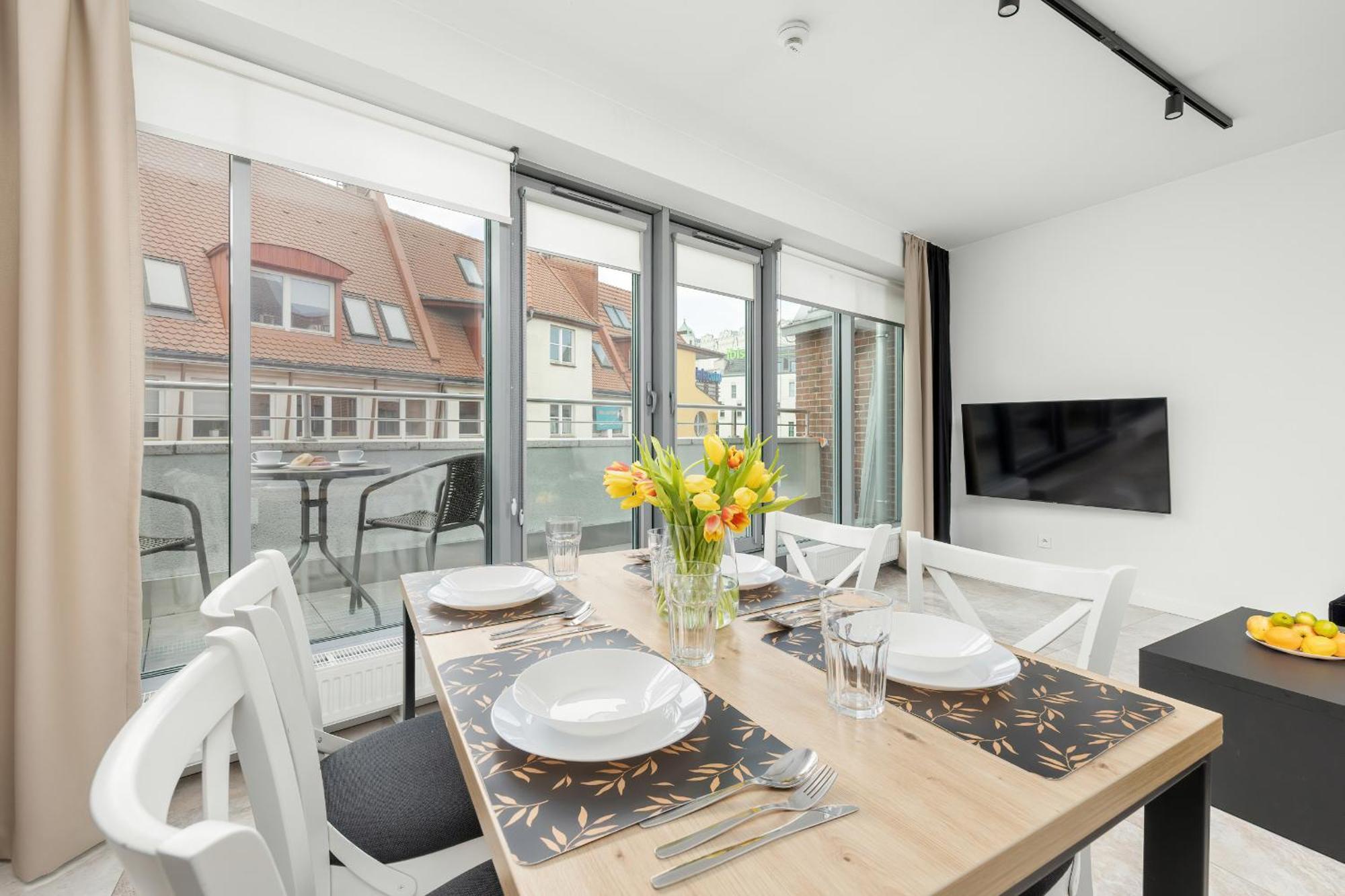 Gran & Marina Podzamcze Apartments Szczecin By Noclegi Renters Ngoại thất bức ảnh