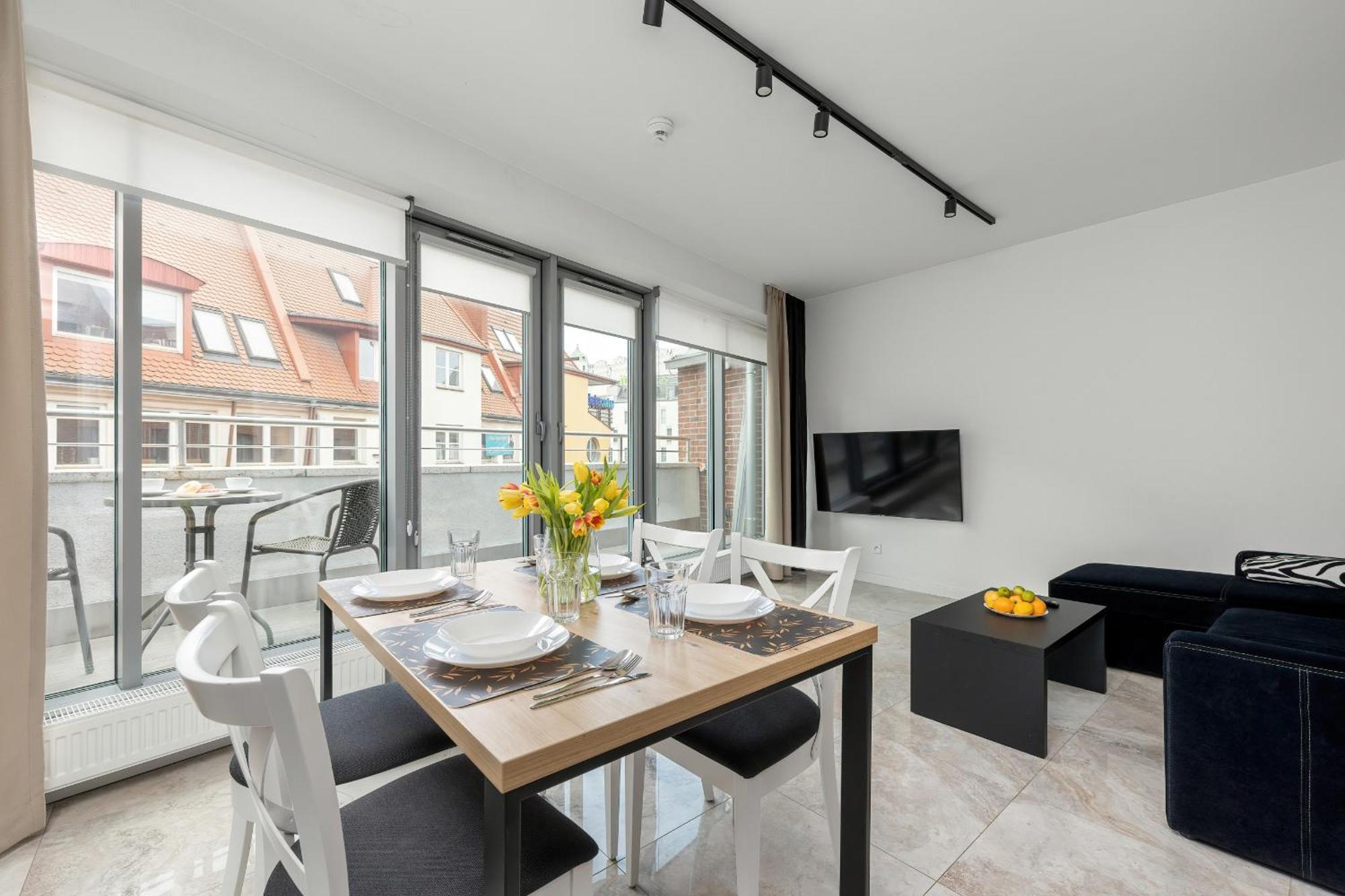 Gran & Marina Podzamcze Apartments Szczecin By Noclegi Renters Ngoại thất bức ảnh