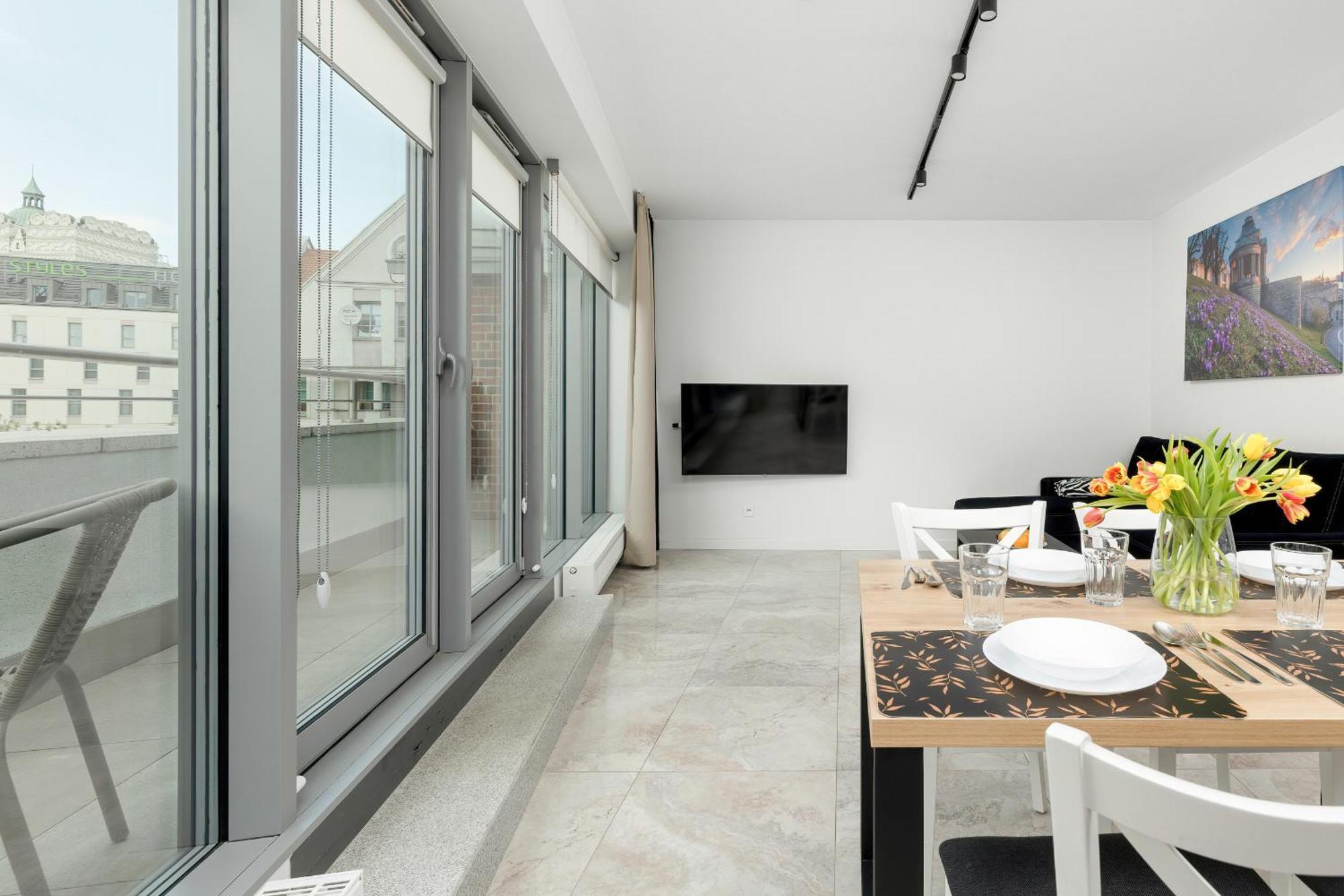 Gran & Marina Podzamcze Apartments Szczecin By Noclegi Renters Ngoại thất bức ảnh
